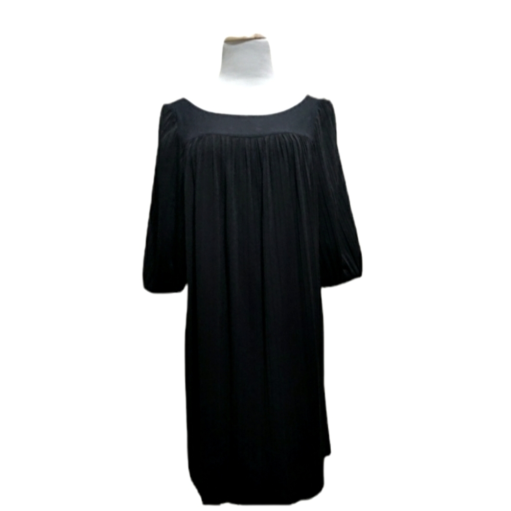 Designer silk dress.